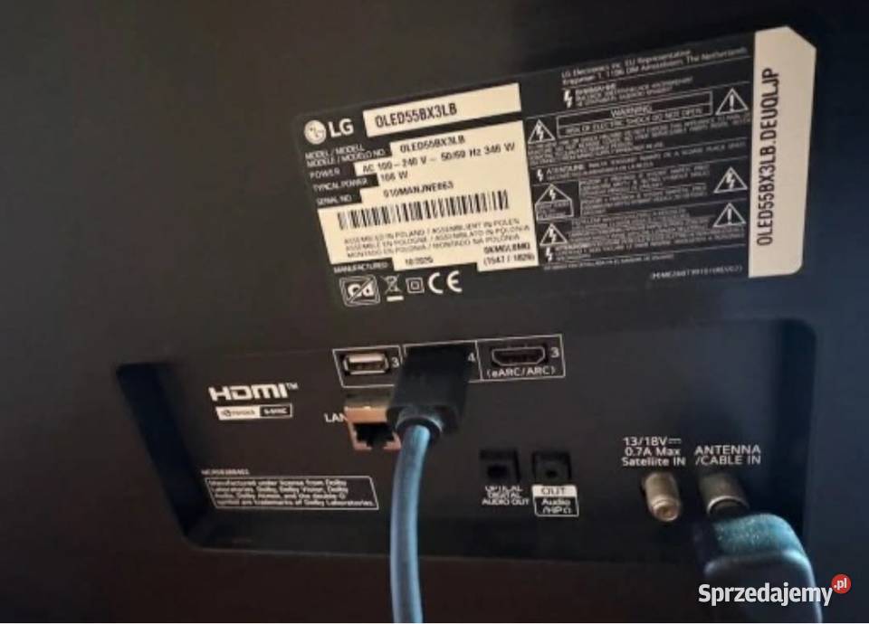 Telewizor LG OLED55BX3LB 55 oled 55BX stan podlaskie Białystok