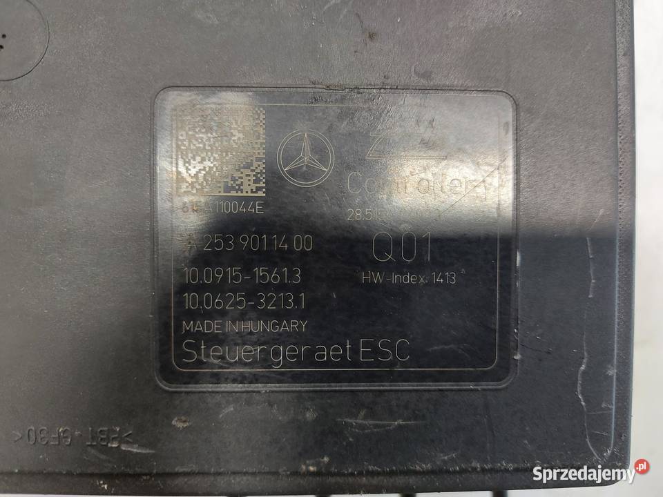 MERCEDES W205 Pompa sterownik ABS A2539011400 osobowe Układ hamulcowy