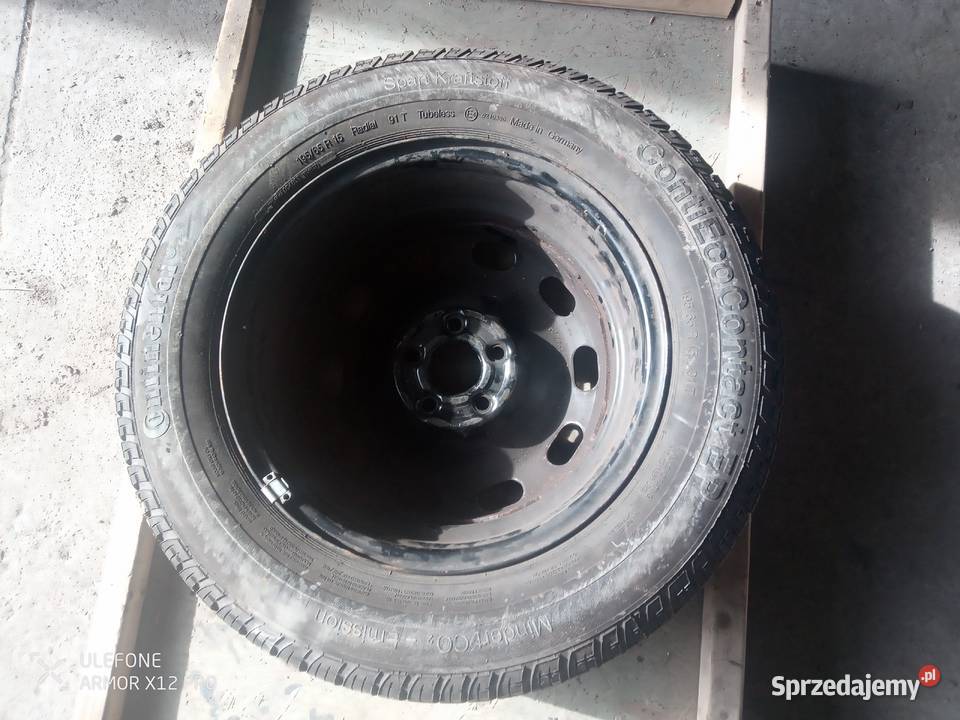 Koło zapas z golfa 4 19565 r15 Gułów