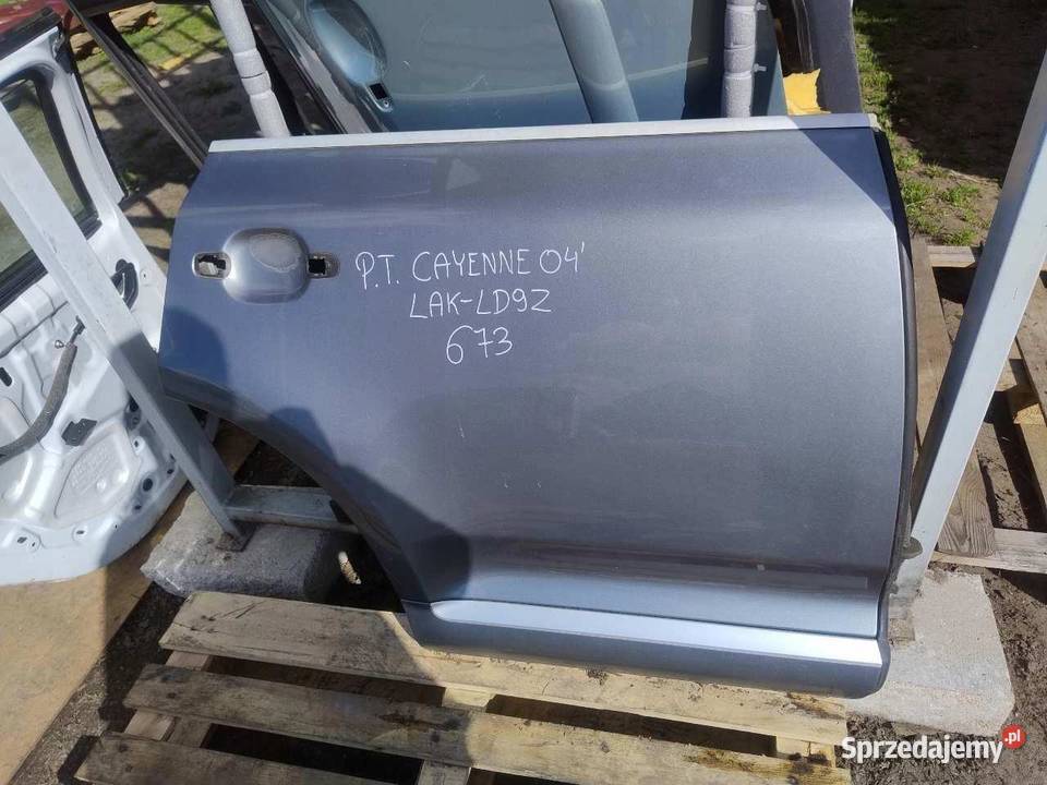 DRZWI PRAWY TYŁ LD9Z PORSCHE CAYENNE