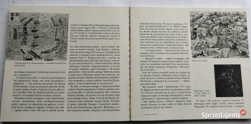 Skarby na dnie mórz Aleksander Grobicki miękka Kultura i Rozrywka Gdynia