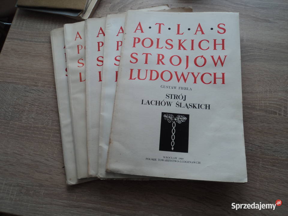 Atlasy strojów ludowychstrój lachów śląskich małopolskie Nowy Sącz