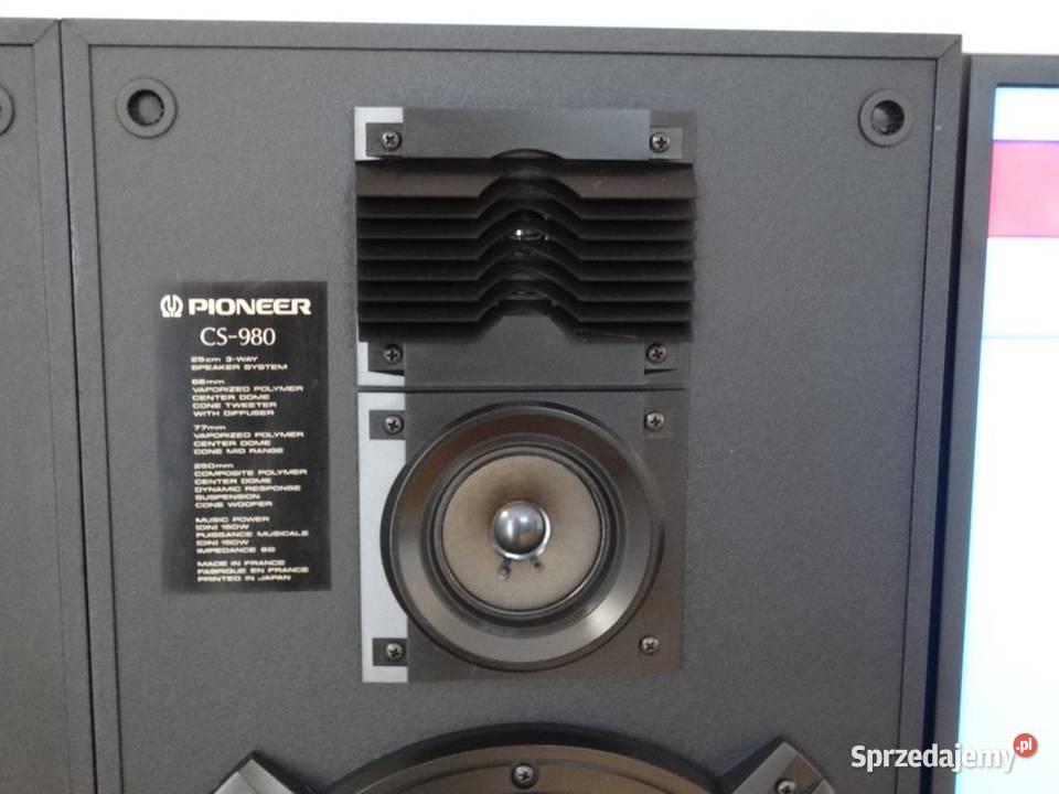 Legendarne kolumny Pioneer CS 980 WYSYŁKA Jasło