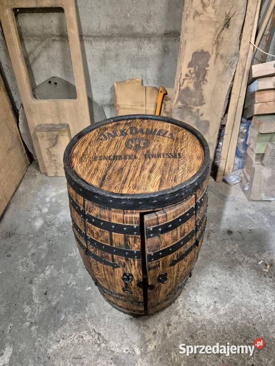 Dębowe beczki whisky mokre Ołobok