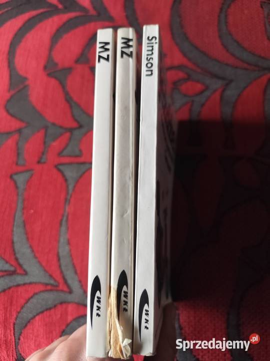 Książki Jeżdżę MZ jeżdżę Simson Motoryzacja łódzkie Błaszki