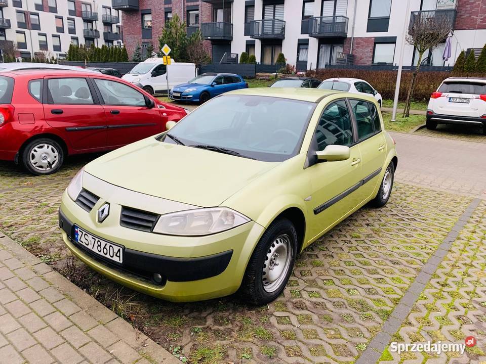 Renault megane II benzyna 5 drzwi złoty Szczecin