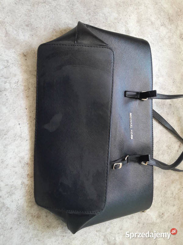 Czarna torebka skórzana Michael Kors Ordinary czarny śląskie sprzedam
