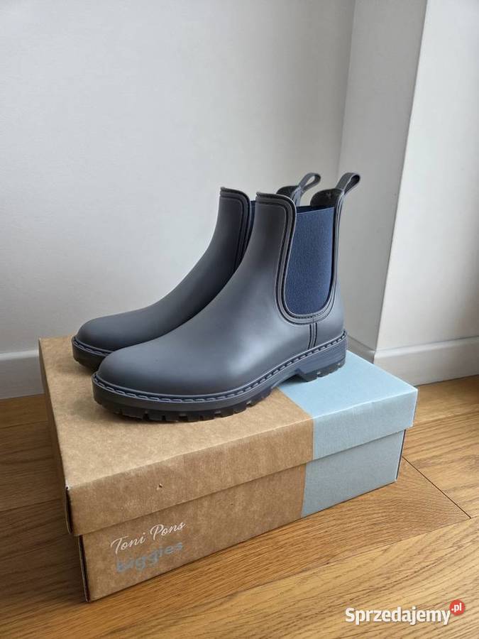 Kalosze niebieskie krótkie Toni Pons Cancun 25 małopolskie Liszki