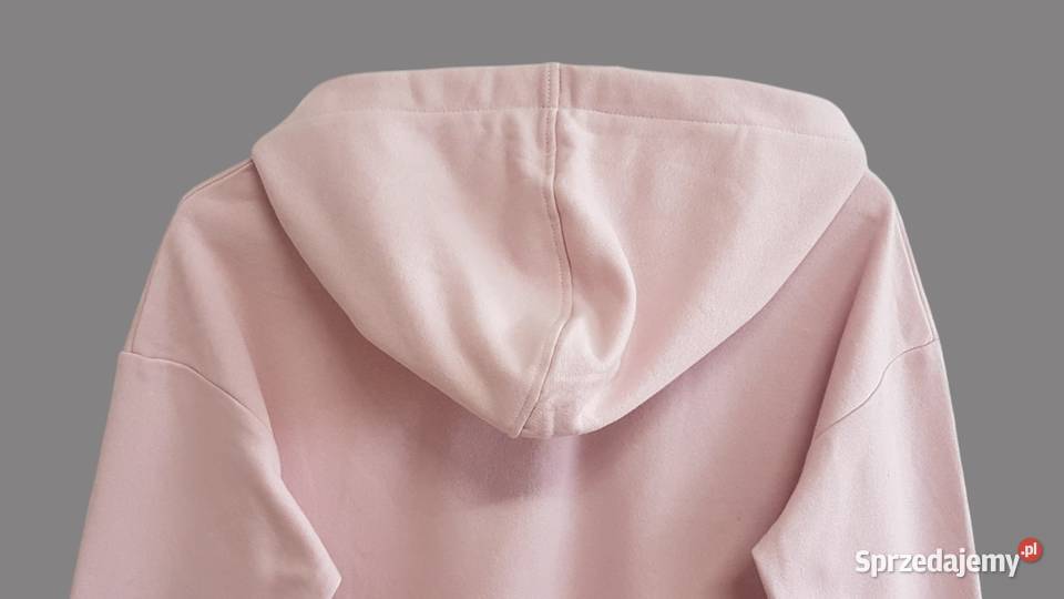 Bluza dziewczęca pudrowy róż z długim rękawem z Chrzanów