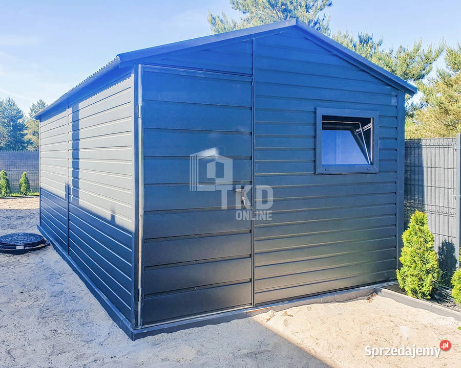 Schowek Domek Ogrodowy 3x6 Drzwi Okno Antracyt opolskie Opole