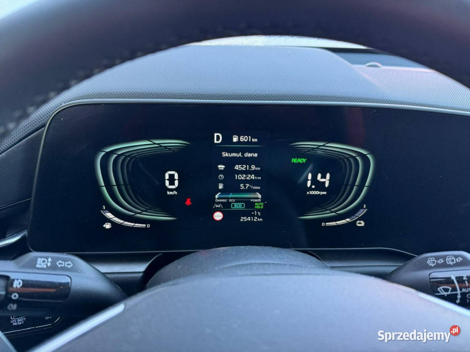 Kia Niro navi automat hybryda gwarancja bordowy wielkopolskie Zbąszyń sprzedam
