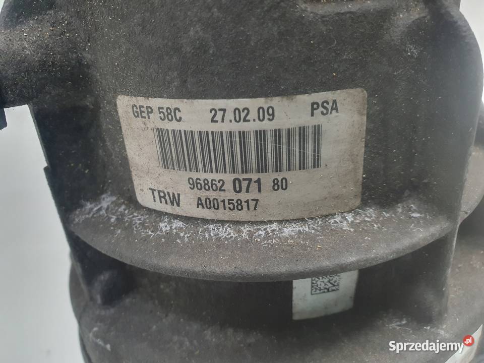 Peugeot 308 POMPA WSPOMAGANIA 9686207180 lubelskie