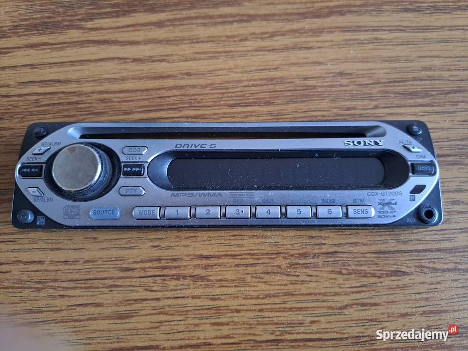 Radio samochodowe SONY CDXGT200S Dębica