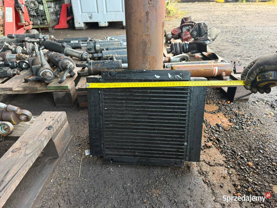 Chłodnica oleju z wentylatorem elektrycznym SPAL śląskie Antonie
