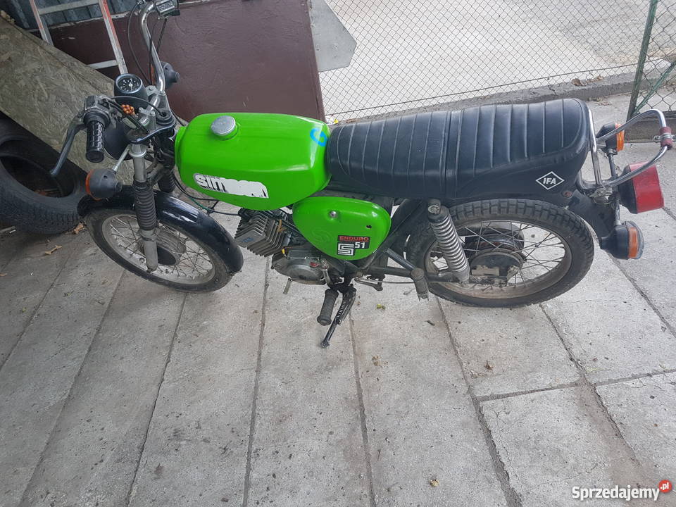 Simson S51 Enduro 4biegi Okazja benzyna Stargard