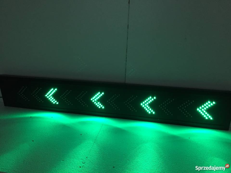 Strzałka migająca LED 120x19 zewnętrzna NOWA