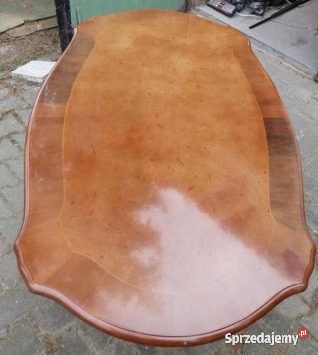 Drewniana ława w stylu włoskim wielkopolskie Podanin