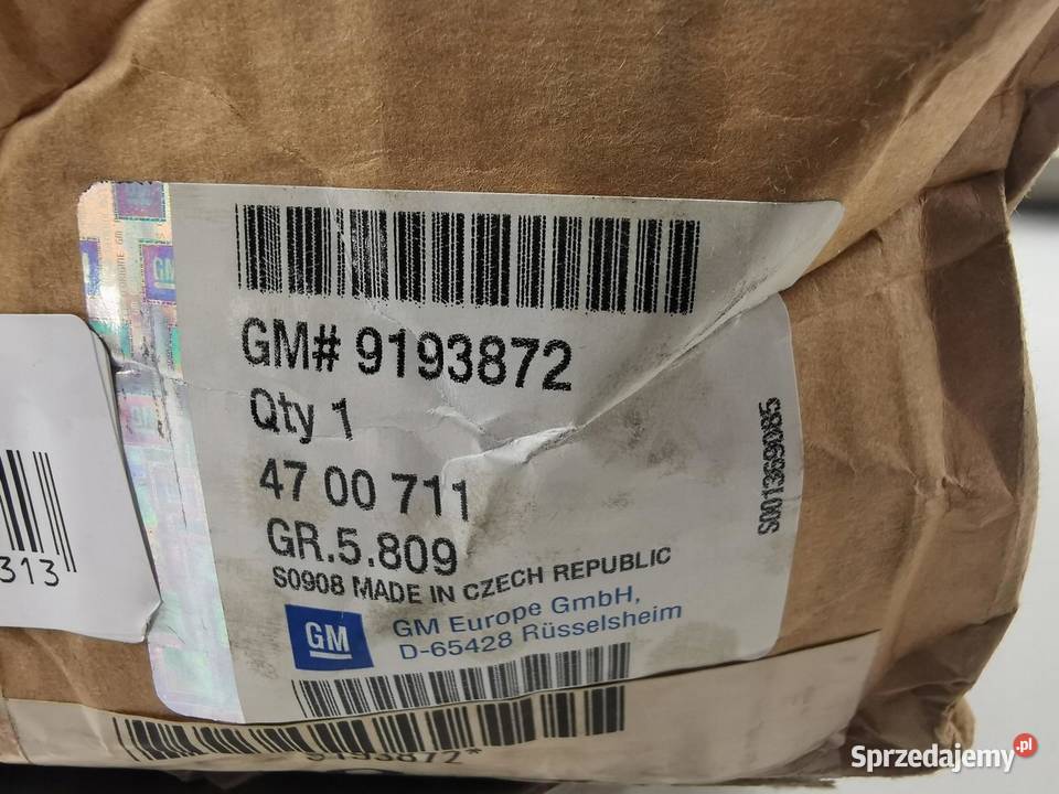 TARCZE HAMULCOWE PRZÓD OPEL AGILA A 20002007 OE