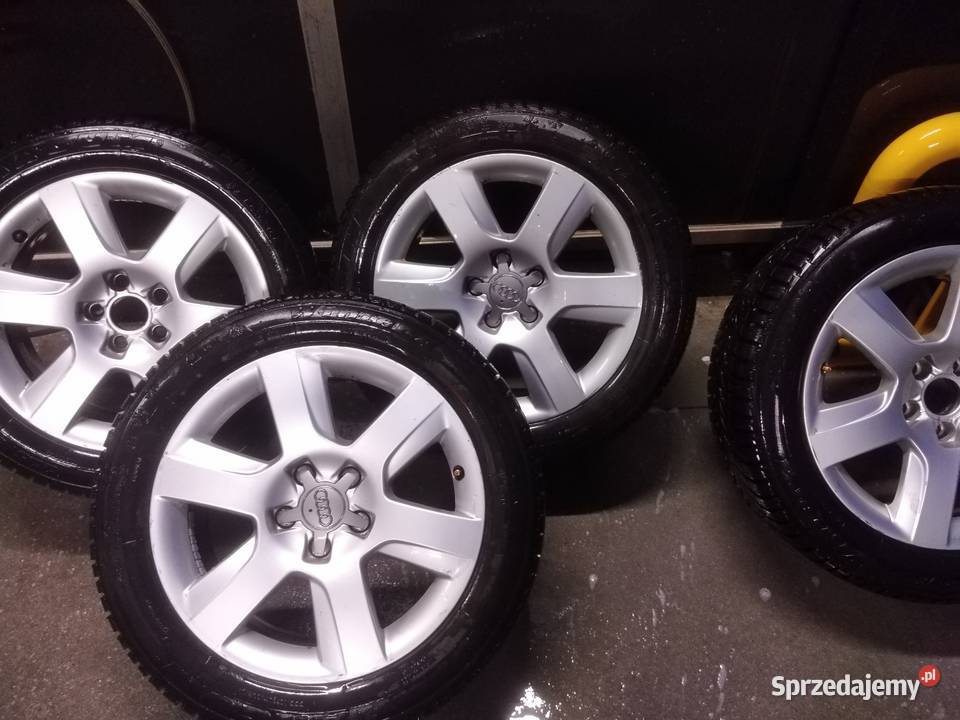 Sprzedam Alufelgi Audi 17 opony zimowe Winter 4 Ruda Śląska