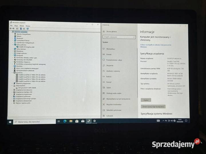 Laptop Dell Latitude 5280 125 Intel Core i5 8 GB mazowieckie