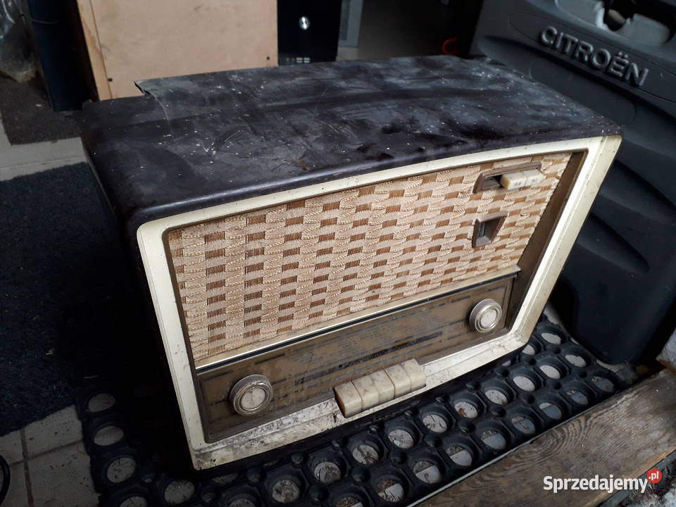 Radio lampowe stare Siera belgijski Philips Warszawa sprzedam