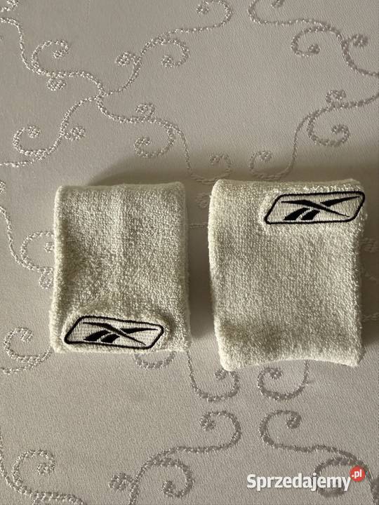 Frotki Reebok vintage lata 90 białe opaski na śląskie Czerwionka-Leszczyny