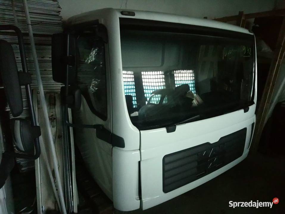 Fabrycznie NOWA kabina MAN TGL Biała Transport Mirsk