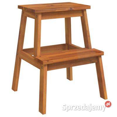 vidaXL Stołek ze schodkiem 40x38x50 lite drewno Warszawa