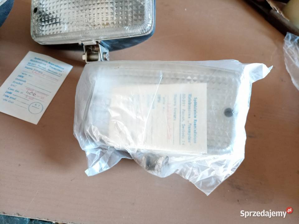 Lampa cofanie fiat polonez PRL Stalowa Wola