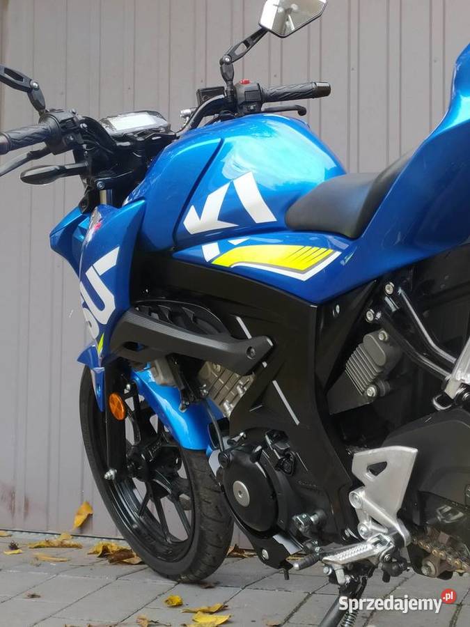 Suzuki GSXS 125 15 na kat BA1 TRANSPORT GSX CB Rok produkcji 2018 łódzkie Szczerców