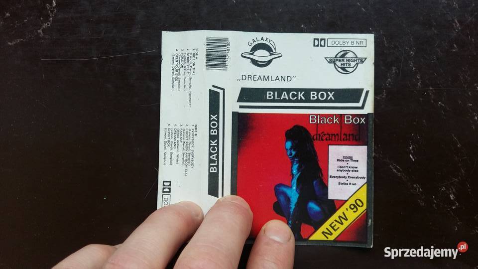 Kaseta magnetofonowa Black box Dreamland wyd Siemiatycze