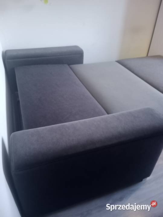Sofa z funkcją spania szara Gorzów Wielkopolski
