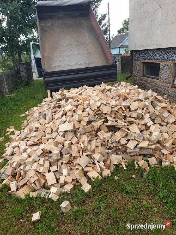 Drewno opałowe odpady tartacznesosna świerk Białystok