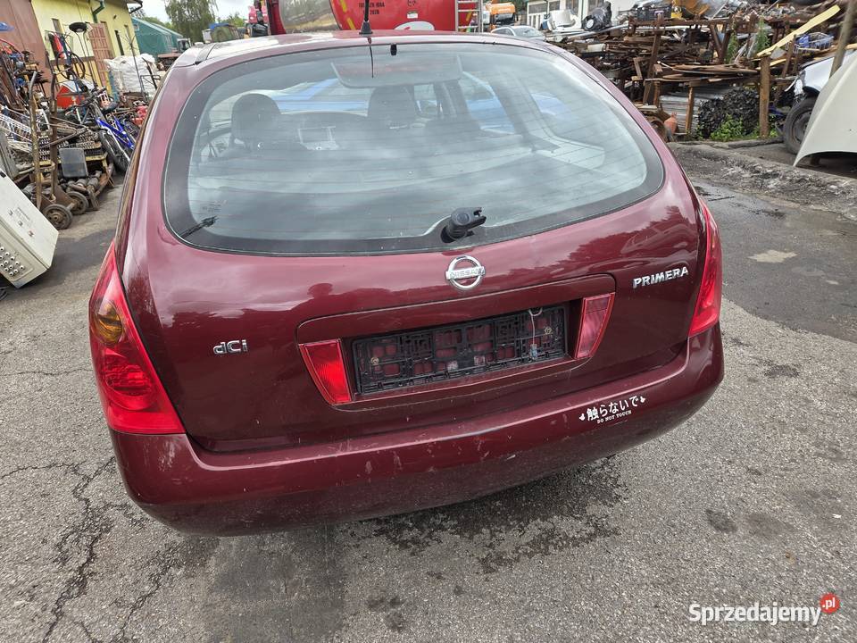 Nissan Primera P12 diesel na części mazowieckie Łagów