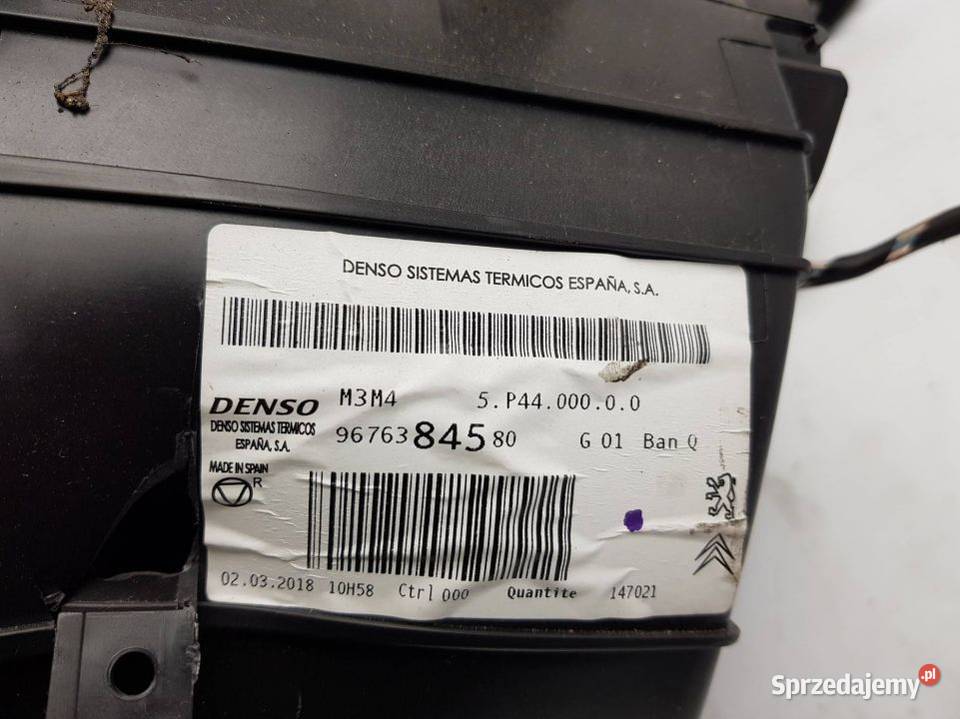 NAGRZEWNICA 9676384580 C ELYSEE Lipno