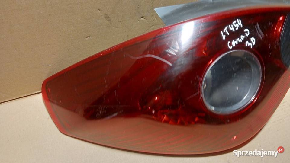 OPEL CORSA D LAMPA TYŁ LEWA 3D wielkopolskie Zbierkowo
