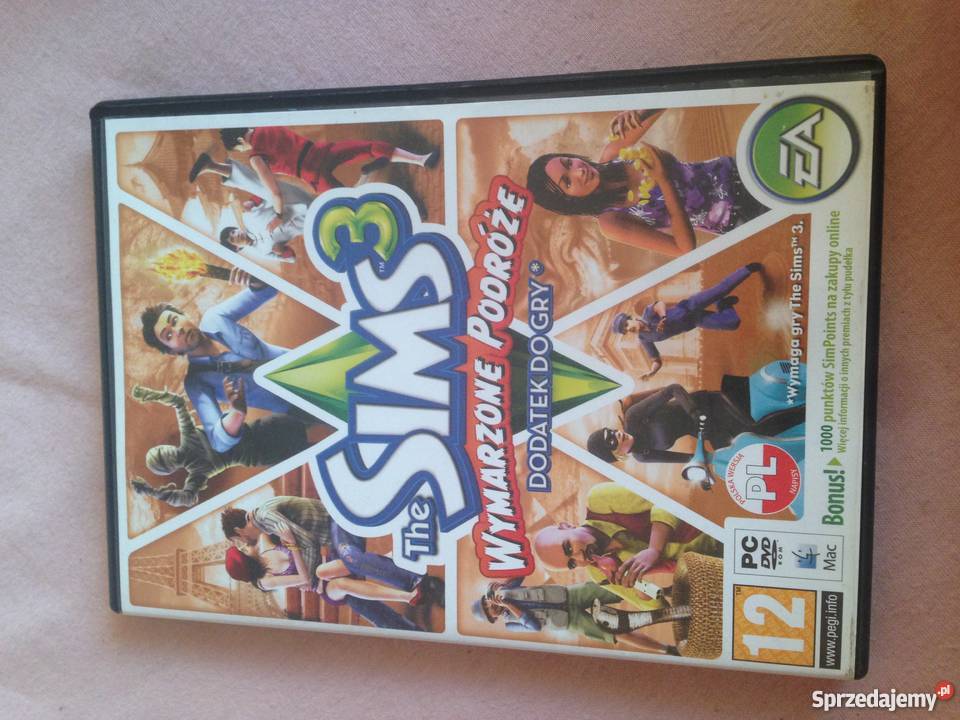 The Sims 3 Dodatki Podróże Zmroku Pokolenia symulacje sprzedam
