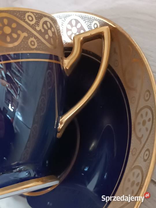 Filiżanki porcelana echt kobalt Gorlice sprzedam