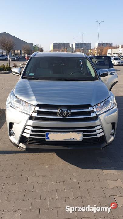 Toyota HIGHLANDER 295 35 2018r mazowieckie sprzedam