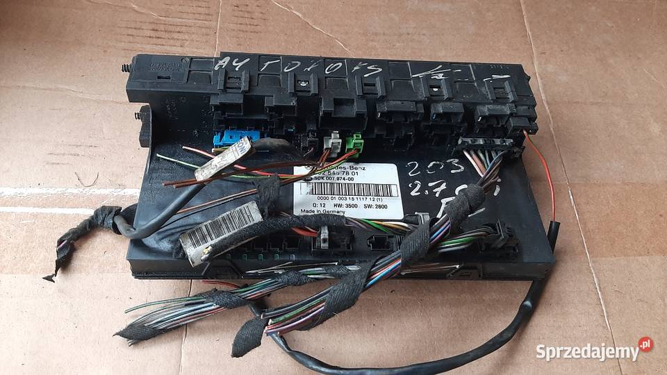 moduł sterownik SAM mercedes c W303 0025457801