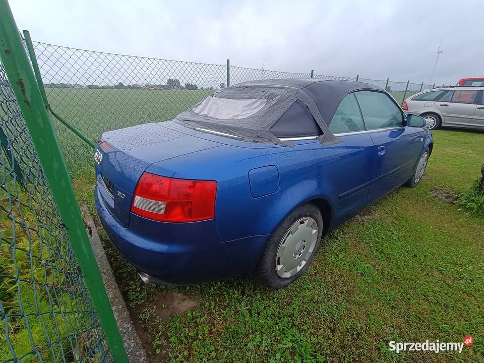 Audi A4 Kabrio 2002r 30i 220 Nawigacja Witkowo