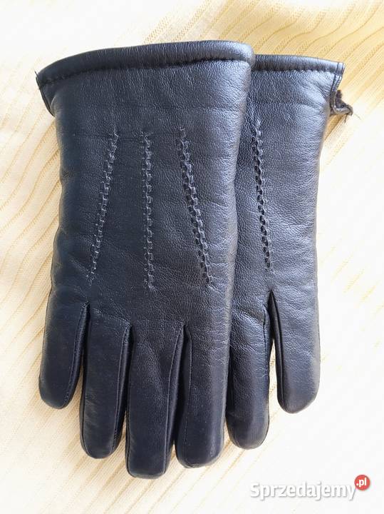 Rękawiczkin męskie skurzane na futerku Warszawa