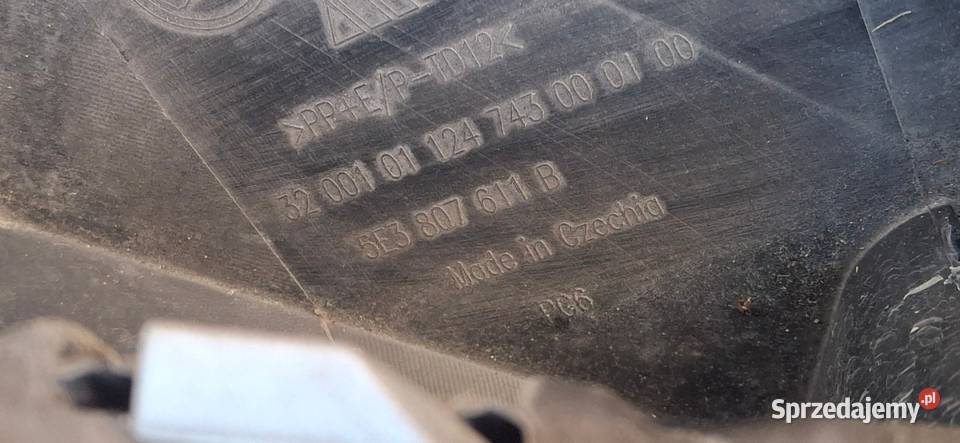 SKODA OCTAVIA IV SCOUT ZDERZAK PRZÓD SPOILER osobowe sprzedam