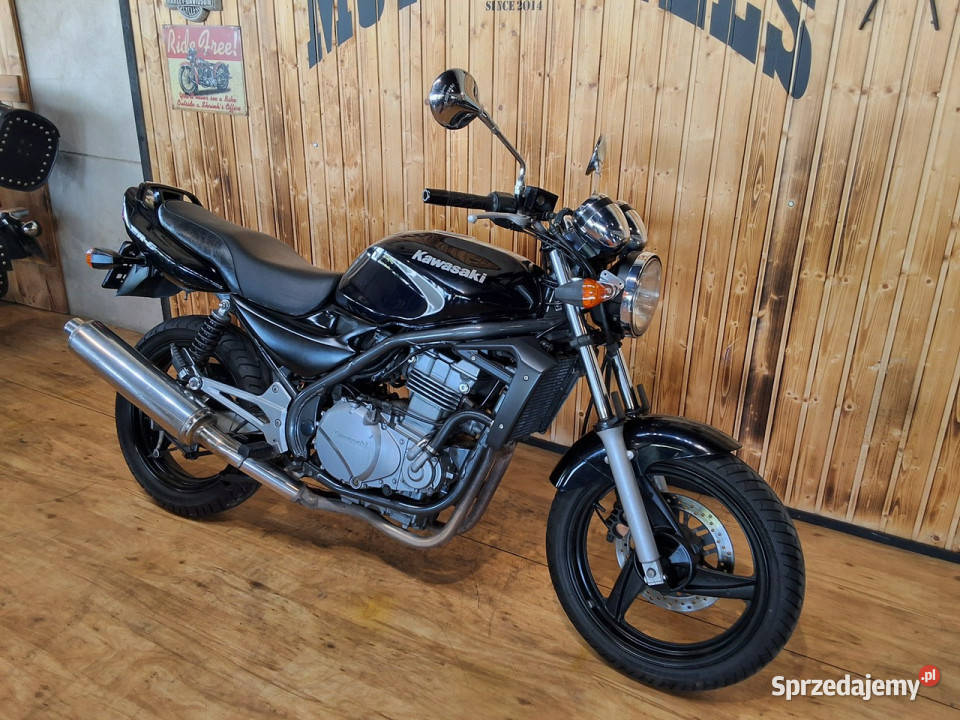 Kawasaki ER Piękny Motocykl KAWASAKI ER500 naked Rok produkcji 2006 Stare Miasto