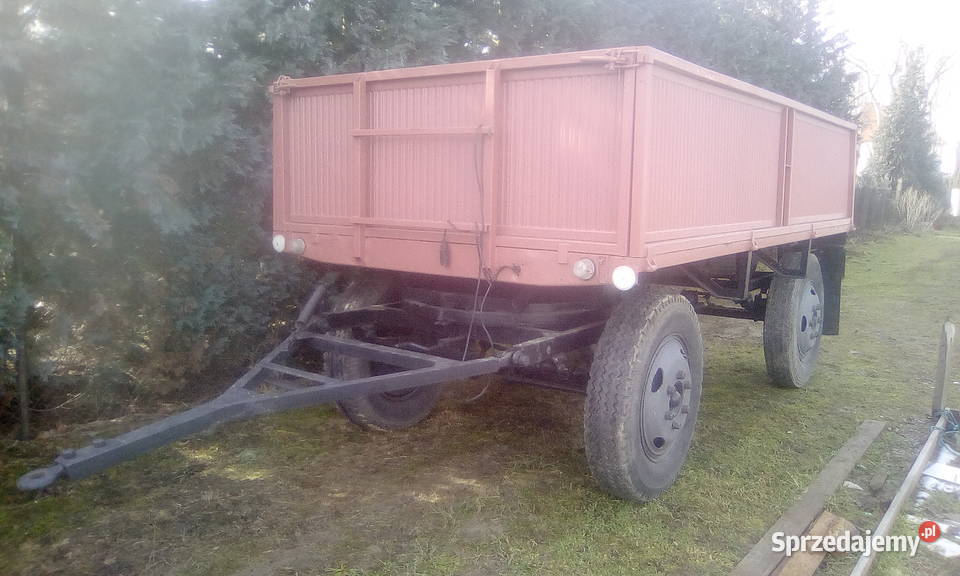 Przyczepa rolnicza D 35 sztywna remońcie blachy Przyczepy Pobiedziska