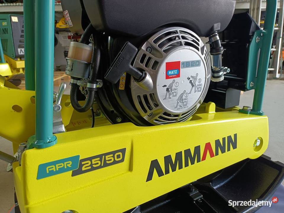 ZAGĘSZCZARKA REWERSYJNA AMMANN APR 2550 HA NOWA nie Pozostałe Trzebnica