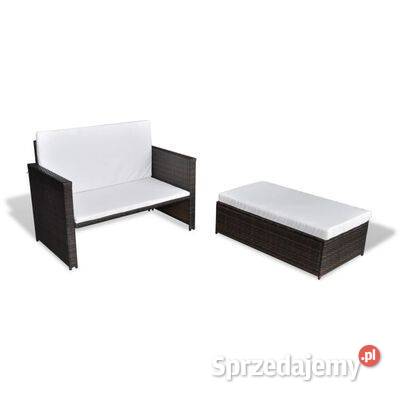 vidaXL Sofa ogrodowa rattan PE brązowasku43070 Warszawa sprzedam