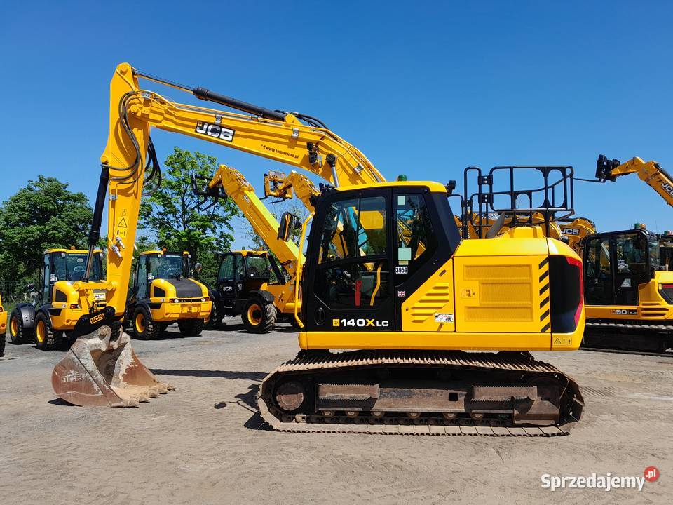 KOPARKA GASIENICOWA JCB 140X 2020R CAT VOLVO Krotoszyn