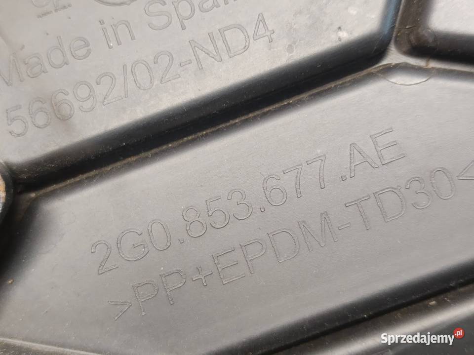 Kratka Dolna Zderzaka Przedniego Vw Polo VI GTi osobowe Pleszew sprzedam