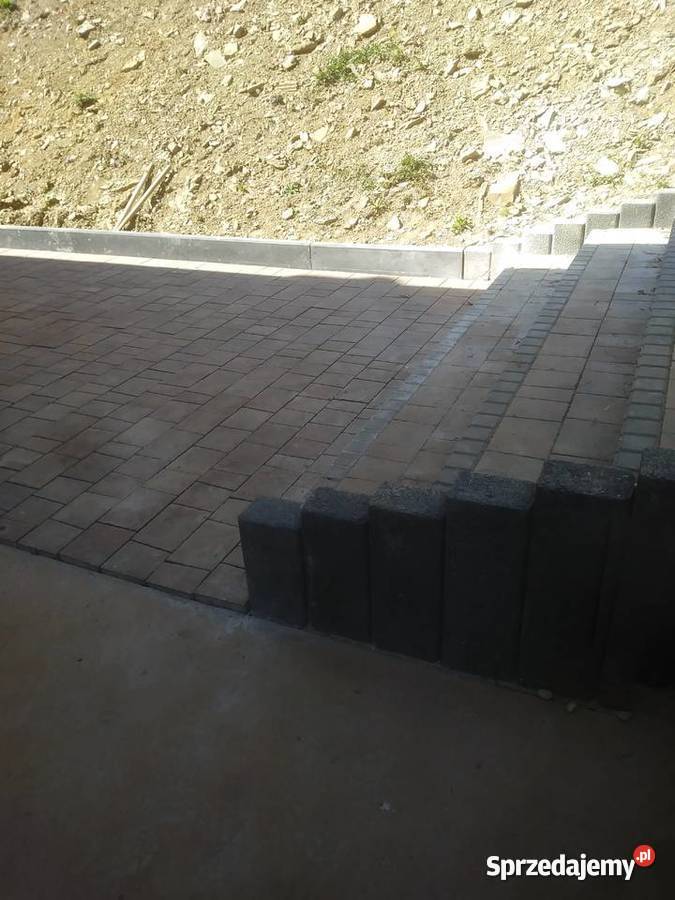 Kostka brukowa układanie brukarstwo Wieliczka